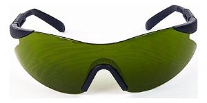 Óculos Segurança Leal Star Light Verde Escuro Et-86 Ca 13077