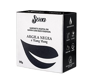 Sabonete de Argila Negra e Ylang Ylang