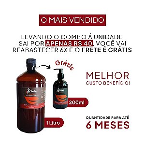 Refil de 1 Litro Açaí Íntimo + Grátis 200ml