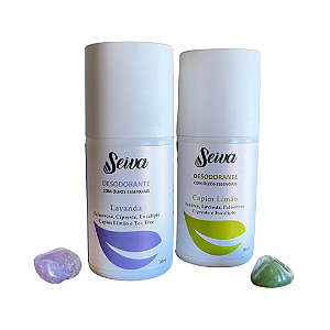 Kit Desodorantes: Capim Limão e Lavanda - 70ml
