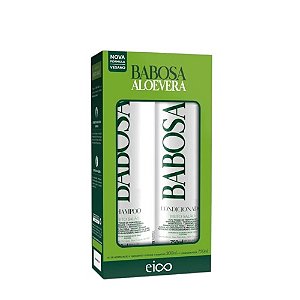 Kit Eico (Shampoo+Condicionador) Babosa 800/750ml