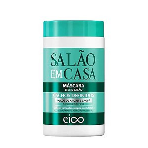Mascara Capilar Eico Salao Em Casa Cachos Definidos 1kg