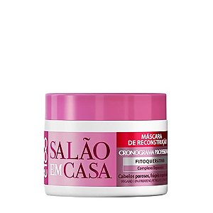 Mascara Capilar Eico Salão Em Casa Cronograma Profissional Reconstrução 270g
