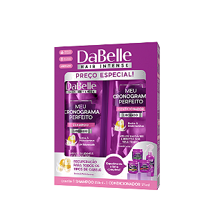 Kit Dabelle (Shampoo+Condicionador) Cronograma Perfeito 425ml