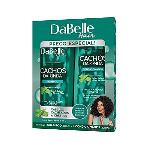 Kit Dabelle (Shampoo+Condicionador) Cachos Da Onda 425ml