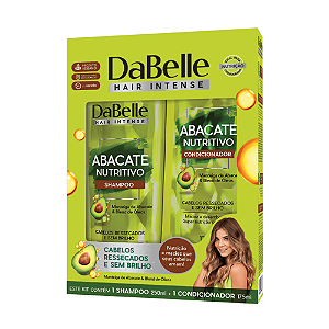 Kit Dabelle (Shampoo+Condicionador) Abacate Nutritivo 425ml