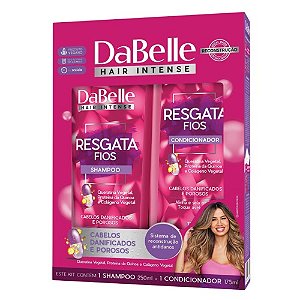 Kit Dabelle (Shampoo+Condicionador) Resgata Fios 425ml