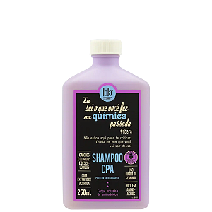 Shampoo Lola Cpa Eu Sei O Que Voce Fez Na Quimica Passada 250ml