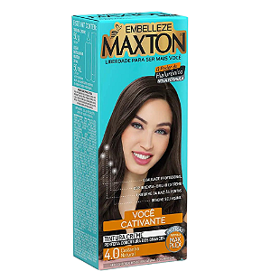 Tintura Maxton Pratico 4.0 Castanho Natural Embelleze