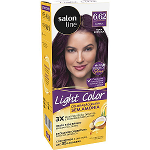 Tintura Light Color Tonalizante 6.62 Marsala Salon Line