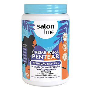 Creme Para Pentear Salon Line Definicao Natural 1kg