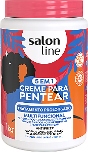 Creme De Pentear Salon Line 5 Em 1 Tratamento Prolongado 1kg