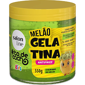Gelatina Salon Line #Todecacho Antifrizz Melão Kids 550g