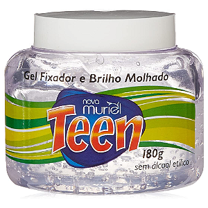 Gel Fixador Muriel Teen Pote Incolor 180g