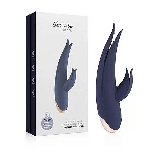 Vibrador e Estimulador de Clitóris Recarregável Sensevibe Bonny
