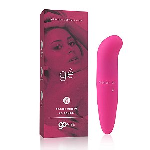 Vibrador e Estimulador do Ponto G Go Vibe Gê Rosa