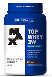 Top Whey 3W + Performance 900G - Max Titanium