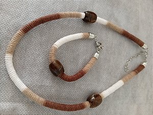 Colar Têxtil  7