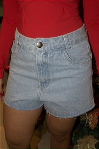 Short Jeans Básico Claro