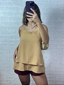 Blusa Com Dupla Camada