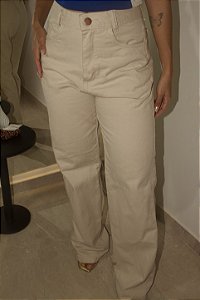 Calça Jeans Feminina Nude