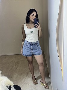 Blusa Básica Alça Larga