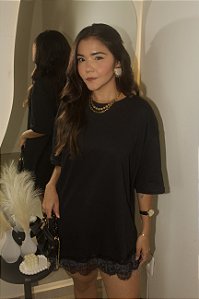 Blusão Feminino Com Renda