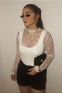 Blusa De Renda Feminina