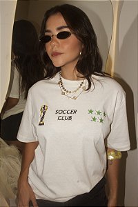 T-shirt Brasil Com Strass