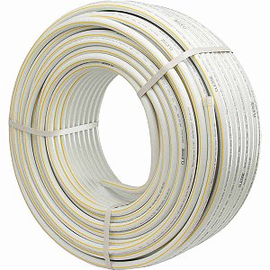 Tubo Multicamadas Pex Gás 16mm Branco (Metro)