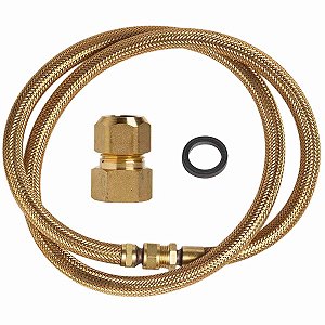 Flexível de Tomback 1/2 x 600mm com Adaptador Dako FÊMEA