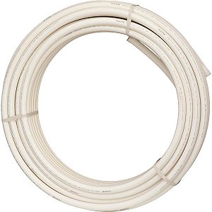 Rolo 50m 26mm Tubo Multicamadas Pex Gás Branco