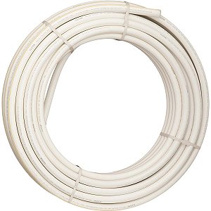 Rolo 50m 32mm Tubo Multicamadas Pex Gás Branco