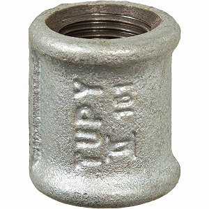 Luva Tupy Galvanizada 1/2 BSP(F)