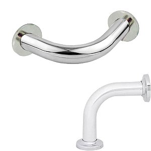 Apoio de Banheiro para os pés 15cm Alumínio