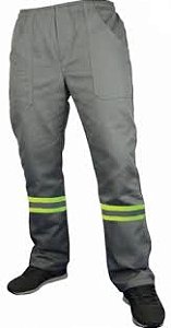 CALÇA COM FAIXA REFLETIVA