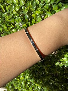 Bracelete inspiração Cartier (Aço)