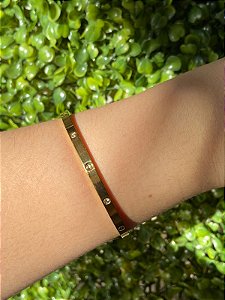 Bracelete Inspiração Cartier (aço)