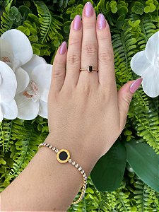 Pulseira Rosé (Aço)