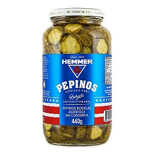 PEPINOS RODELAS AGRI HEMMER 440G