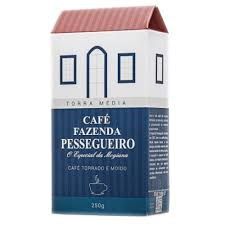 CAFÉ TORRADO E MOIDO FAZENDA PESSEGUEIRO 250 G