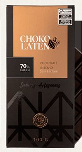 BARRA CHOCOLATE AMARGO CHOKOLATEN 70% 100 G