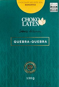 QUEBRA QUEBRA CHOC. AO LEITE 45% BANOFFEE