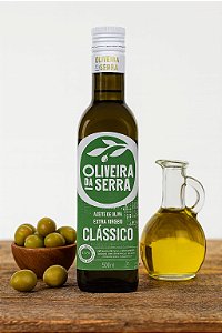 AZEITE DE OLIVA EXTRA VIRGEM 500ML - OLIVEIRA DA SERRA