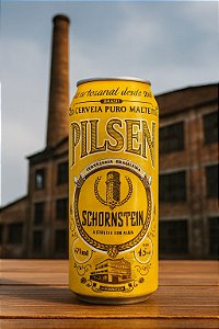CERVEJA SCHORNSTEIN PILSEN LT 473ml