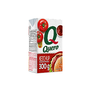 KETCHUP TRADICIONAL QUERO TP 300G