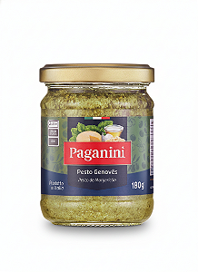 PESTO ALLA GENOVESE PAGANINI - MOLHO PESTO GENOVES - 190G