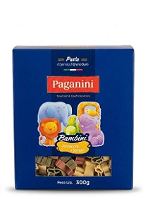 MASSA BAMBINI BICHINHOS (TRICOLORE) PAGANINI - 300G