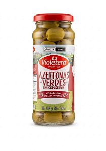 AZEITONA LA VIOLETERA 200G C/PIMENTAO VD