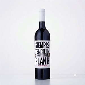 VINHO TINTO SIEMPRE TENGO UN PLAN B CABERNET SAUVIGNON - 750ML - 2024